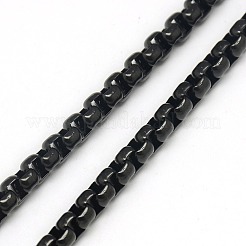 Trendige Herren-Halsketten aus Edelstahl 201&nbsp;NJEW-L043C-46B