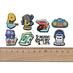 PVC-Cabochons mit Musikmotiven&nbsp;KY-K016-03