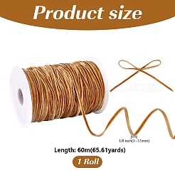 Rubans de velours simple face en nylon de 60 m&nbsp;OCOR-HY0001-73A