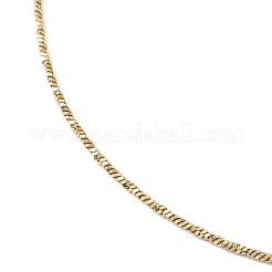 Ionenplattierung (IP) 304 Edelstahl Schlangenkettenarmbänder für Männer und Frauen&nbsp;BJEW-M293-05G