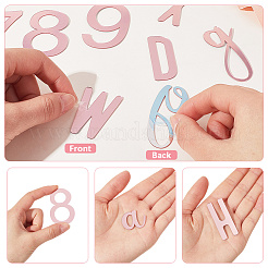 1 Set Geburtstagsthema Spiegeleffekt Acryl Geburtstag Cupcake Einlegekarte Dekoration&nbsp;AJEW-SP0001-76B
