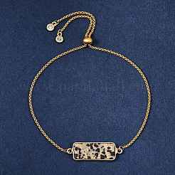 4 pièce de bracelet coulissant réglable en acier inoxydable 304&nbsp;AJEW-SZ0001-29