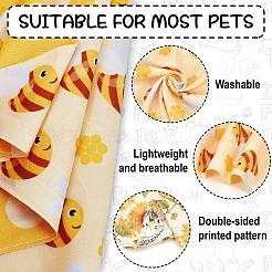 Bandana pour chien en polyester&nbsp;AJEW-WH0599-003