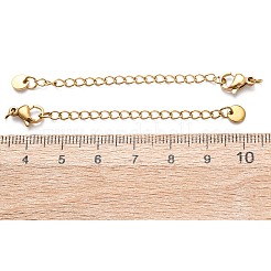 Kettenverlängerung aus Edelstahl 304 mit flachen&nbsp;STAS-G383-02G