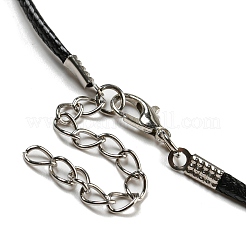 Collares de cordón encerado&nbsp;NJEW-P310-08P