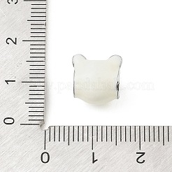 Europäische Perle aus emailliertem Edelstahl 304&nbsp;STAS-Z199-09P