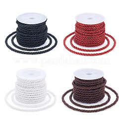 4 Rolle 4 Farben Polyesterschnur&nbsp;OCOR-TA0002-63B