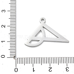 Ciondoli in acciaio inox 304&nbsp;SA-CBAE115-13F-P