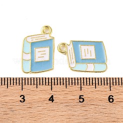 Pendenti placcati oro della lega dello smalto&nbsp;ENAM-Z017-12G-01
