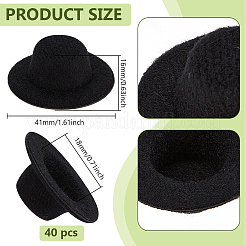 Puppenmütze aus Eva-Stoff&nbsp;DIY-WH0588-79B