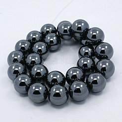 Electroplate non magnetici ematite sintetico fili di perline&nbsp;G-M007-01A-01