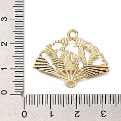 Pendentifs en alliage émaillé à thème panda avec placage en rack&nbsp;ENAM-S021-08G-A