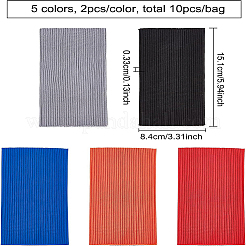 10 Stück Polyester-Ärmelschoner mit Rippenmuster&nbsp;FIND-FG0001-66