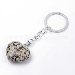 Synthetischer u. natürlicher Mischstein keychain&nbsp;KEYC-S252-02