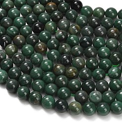 Natürliche afrikanische Jade Perlen Stränge&nbsp;G-F820-K02-10mm
