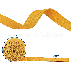 Bande de caoutchouc élastique plat coloré&nbsp;EC-BC0001-03