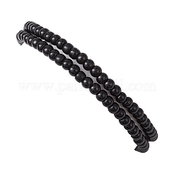 2 ensemble de bracelets extensibles en perles de verre de 2 styles pour femmes&nbsp;BJEW-JB11373-04
