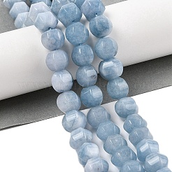 Natürliche weiße Jade perlen Stränge&nbsp;G-N344-03C