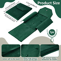 Samtverpackungsboxen für Perlenschmuckset&nbsp;CON-WH0816-032A