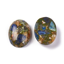 Montierte synthetische kaiserliche Jaspis und Lapislazuli Cabochons&nbsp;G-L502-18x25mm-11