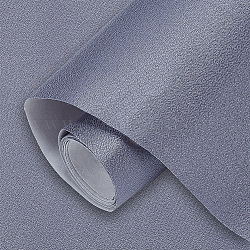 Tissu en nylon, avec dos en papier, pour la reliure, gris ardoise, 400x0.2mm, environ 1.2m/feuille