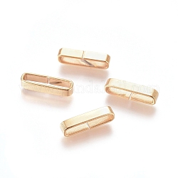 201 Stainless Steel Quick Link Connectors, Linking Rings, Closed but Unsoldered, Golden, 12x3x2.5mm, Inner Diameter: 2x10.5mm