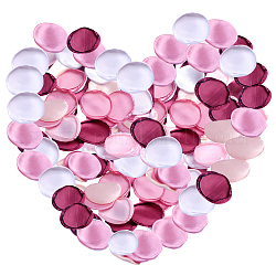 Искусственные лепестки роз из атласа gorgecraft, для свадебного прохода центральные столовые конфетти вечерние сувениры украшения дома, разноцветные, 40 мм