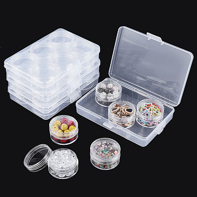 Wholesale PH PandaHall 24pcs Beads Organizer Box with Lids 1.6