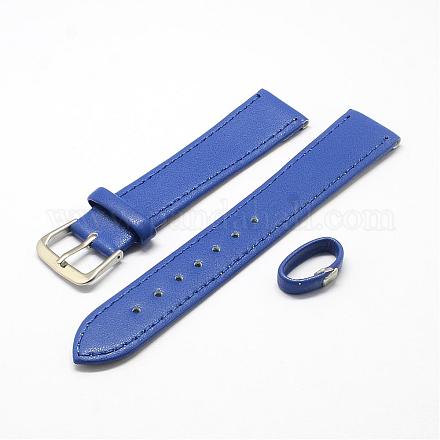 Bracelets de montres en simili cuir WACH-R010-20mm-02-1