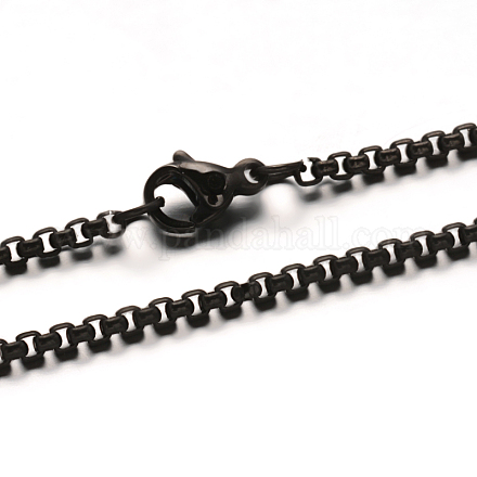 Colliers avec chaîne en 304 acier inoxydable STAS-G170-40B-1