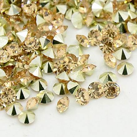 Grade AAA Pointed Back Resin Rhinestones CRES-R120-4.0mm-20-1