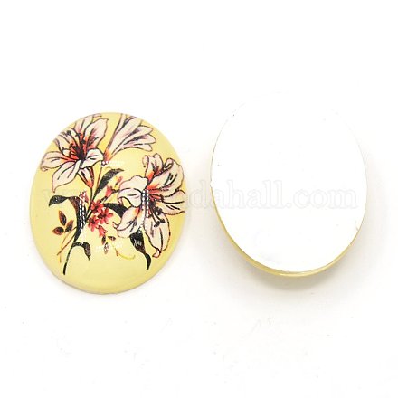 Resin Cabochons CRES-EDL022-1-1