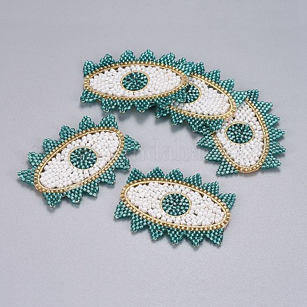 Handmade Japanese Seed Beads Links SEED-P003-24A-1