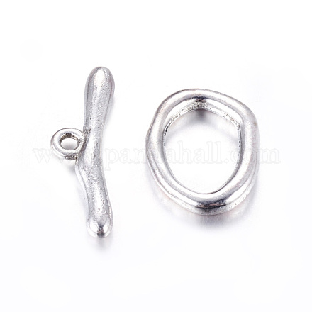 Alloy Toggle Clasps PALLOY-G014-AS-NF-1