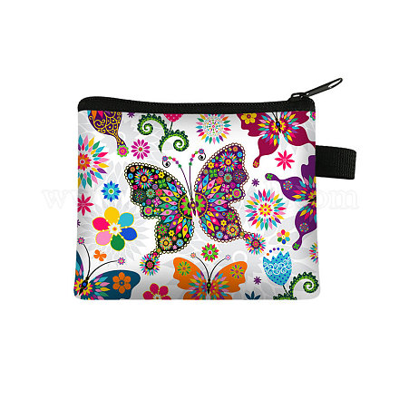Clutch-Taschen aus Polyester mit Schmetterlingsmuster PAAG-PW0016-16A-1
