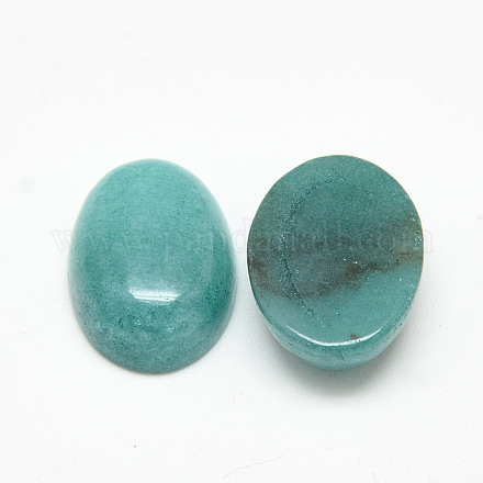 Cabochons en jade blanche naturelle teintes G-Q957-01F-13x18-1