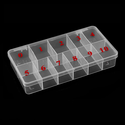 Boîtes à outils en plastique nail art MRMJ-Q034-068C-1