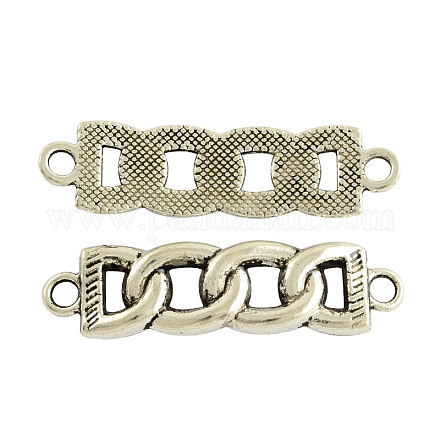 Tibetan Style Alloy Chain Links X-TIBE-3664-AS-FF-1