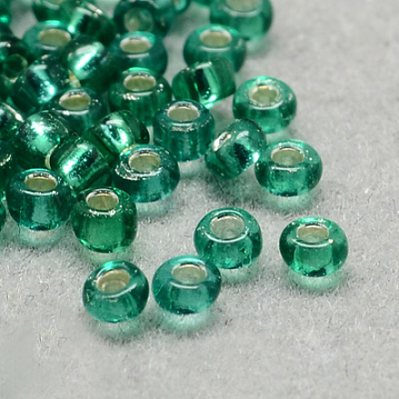 6/0 grade a perles de rocaille en verre rondes SEED-Q007-4mm-F50-1