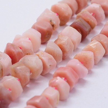 Natural Pink Opal Beads Strands G-F566-45-B-1