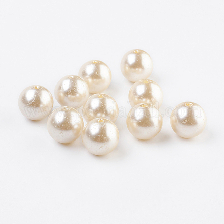 Perlas de acrílico de perlas imitadas PACR-22D-40-1