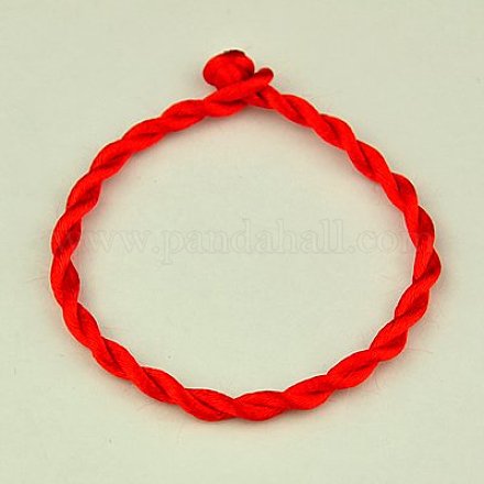 Fabricación de brazaletes de nailon con cordón de satén AJEW-JB00019-02-1
