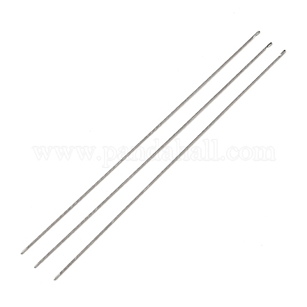 Perlennadeln aus Stahl mit Haken für Perlenspinner TOOL-C009-01B-07-1