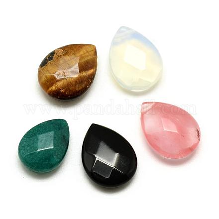 Natural & Synthetic Mixed Stone Pendants G-R418-62-1