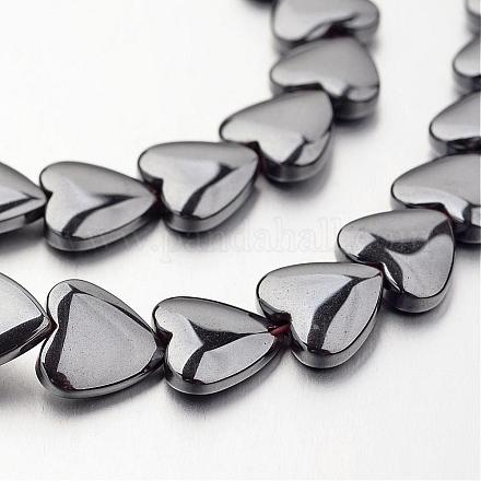 Non-magnetic Synthetic Hematite Bead Strands G-F300-22C-09-1