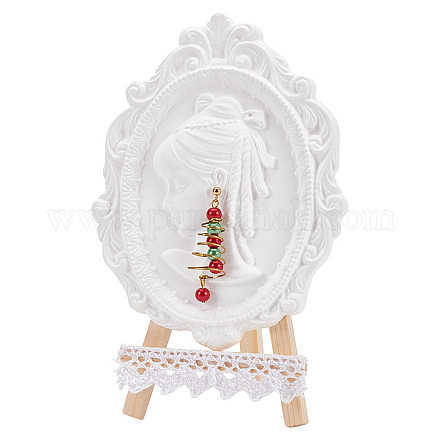 Wood and Gypsum Photo Frames WOOD-WH0029-28-1