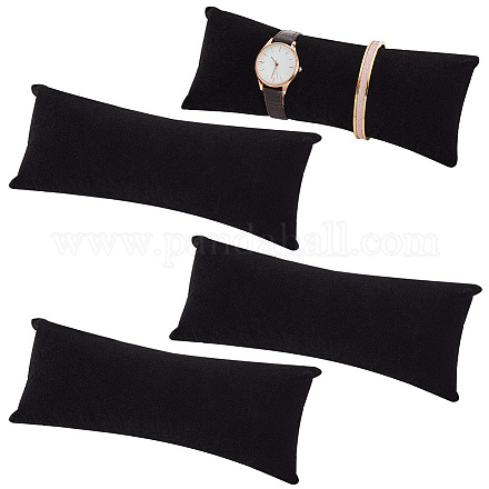 Velvet Bracelet Pillow Jewelry Displays BDIS-WH0008-09B-1