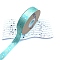 Polyester Ribbons, for Gift Packaging, Pale Turquoise, 1 inch(25mm), about 48Yard/roll