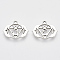 Tibetan Style Alloy Pendants, Chakra, Cadmium Free & Lead Free, Ajna, 17x21.5x1.5mm, Hole: 1.8mm, about 588pcs/1000g