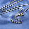 Long-Lasting Plated Brass Box Chain Necklaces, with Lobster Claw Clasp, Nickel Free, Real 18K Gold Plated, 18.3 inch (46.5cm), 1mm